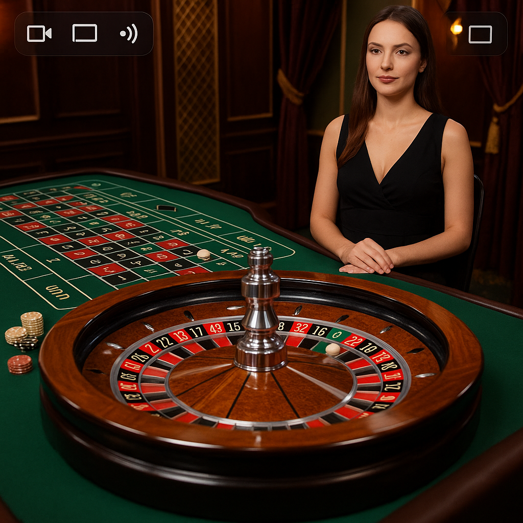 Jeu de roulette en direct sur Slotspalace