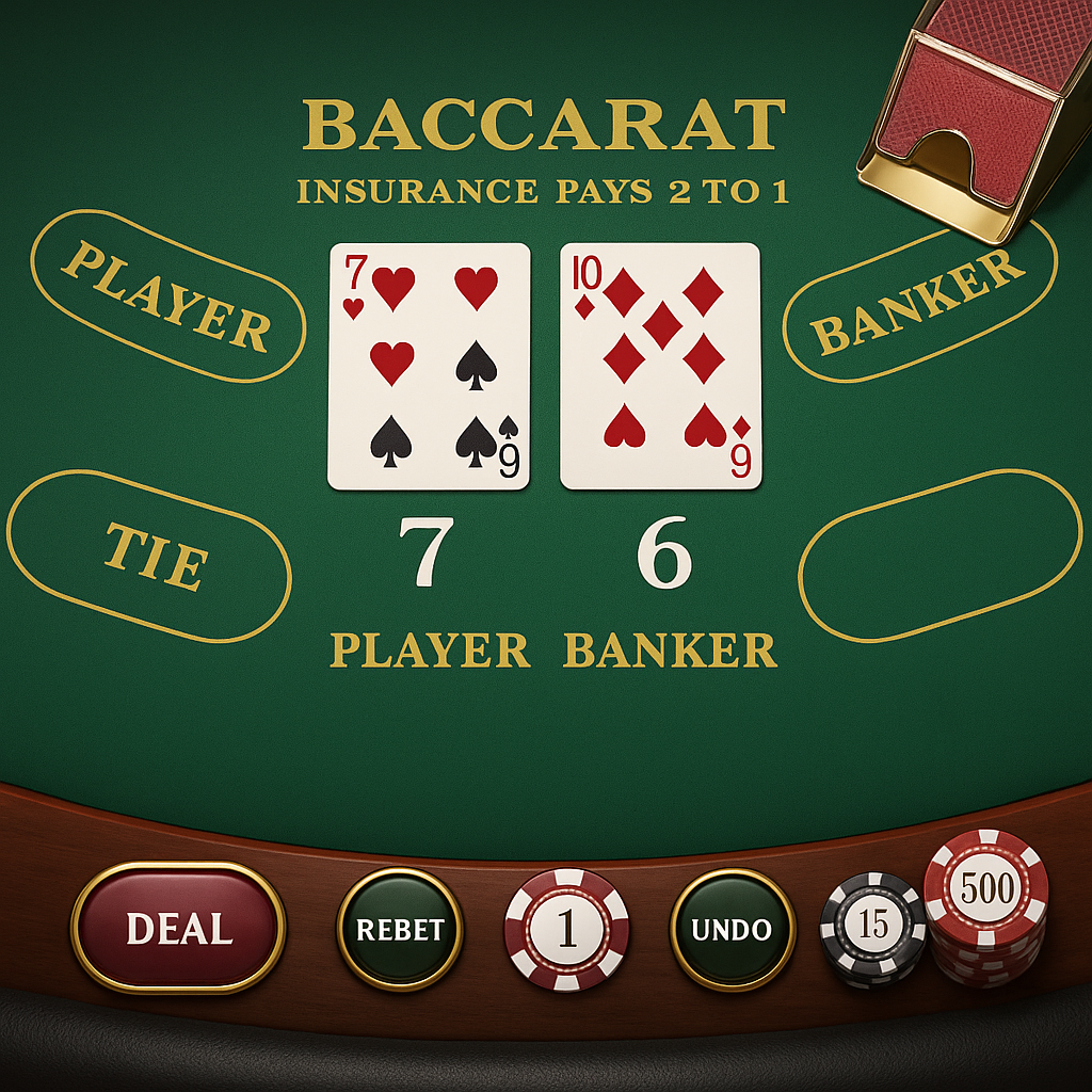 SlotsPalace - Baccarat - Jeux de Cartes