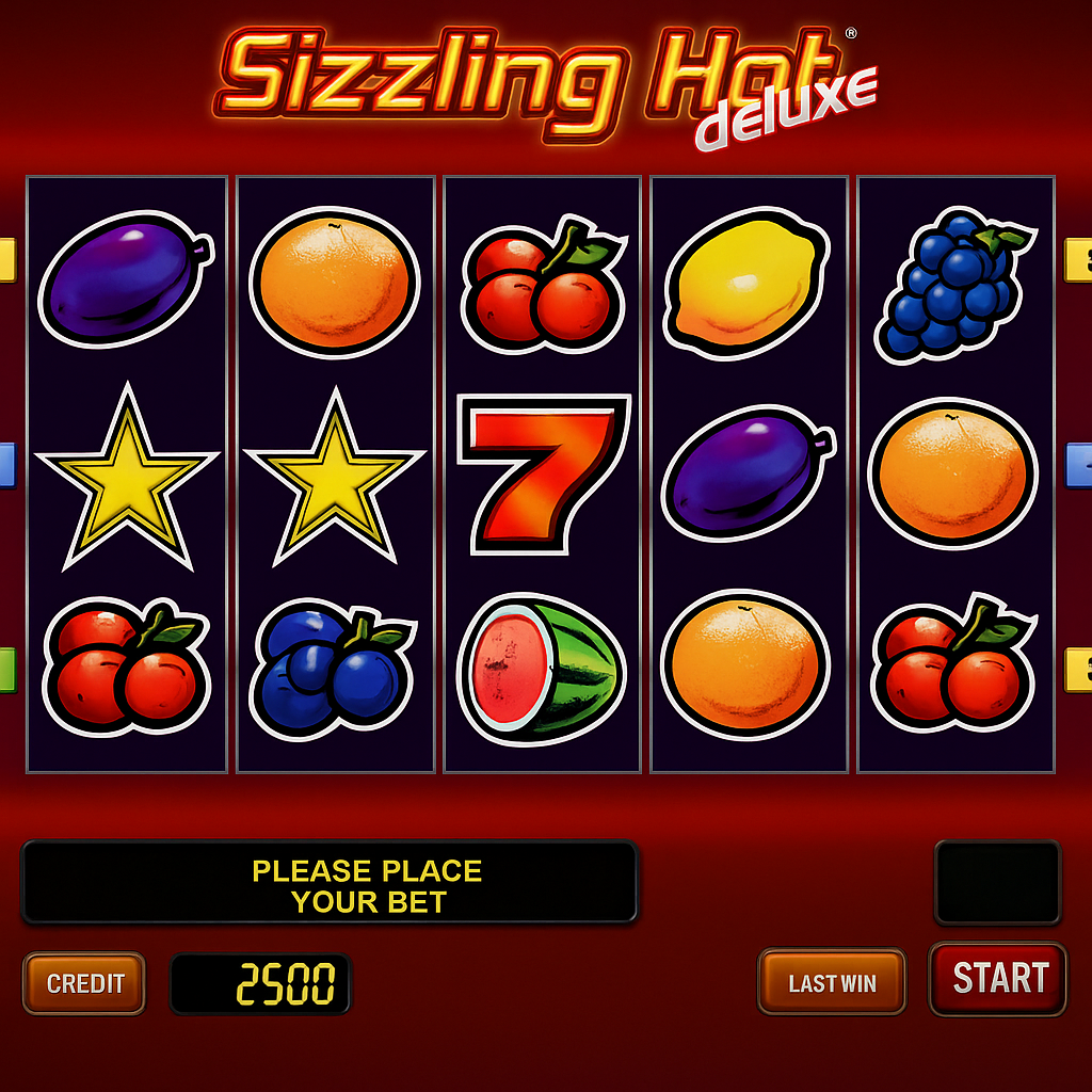 SlotsPalace - Sizzling Hot Deluxe Slot - Machines à Sous